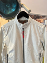 画像をギャラリービューアに読み込む, SS00’ Prada Sport Pure White Perforated Harrington Jacket - Womens 6-8