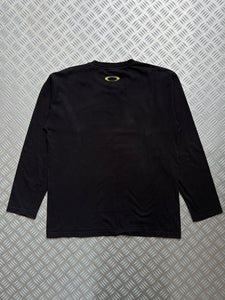 Early 2000’s Oakley Jet Black Spellout Longsleeve