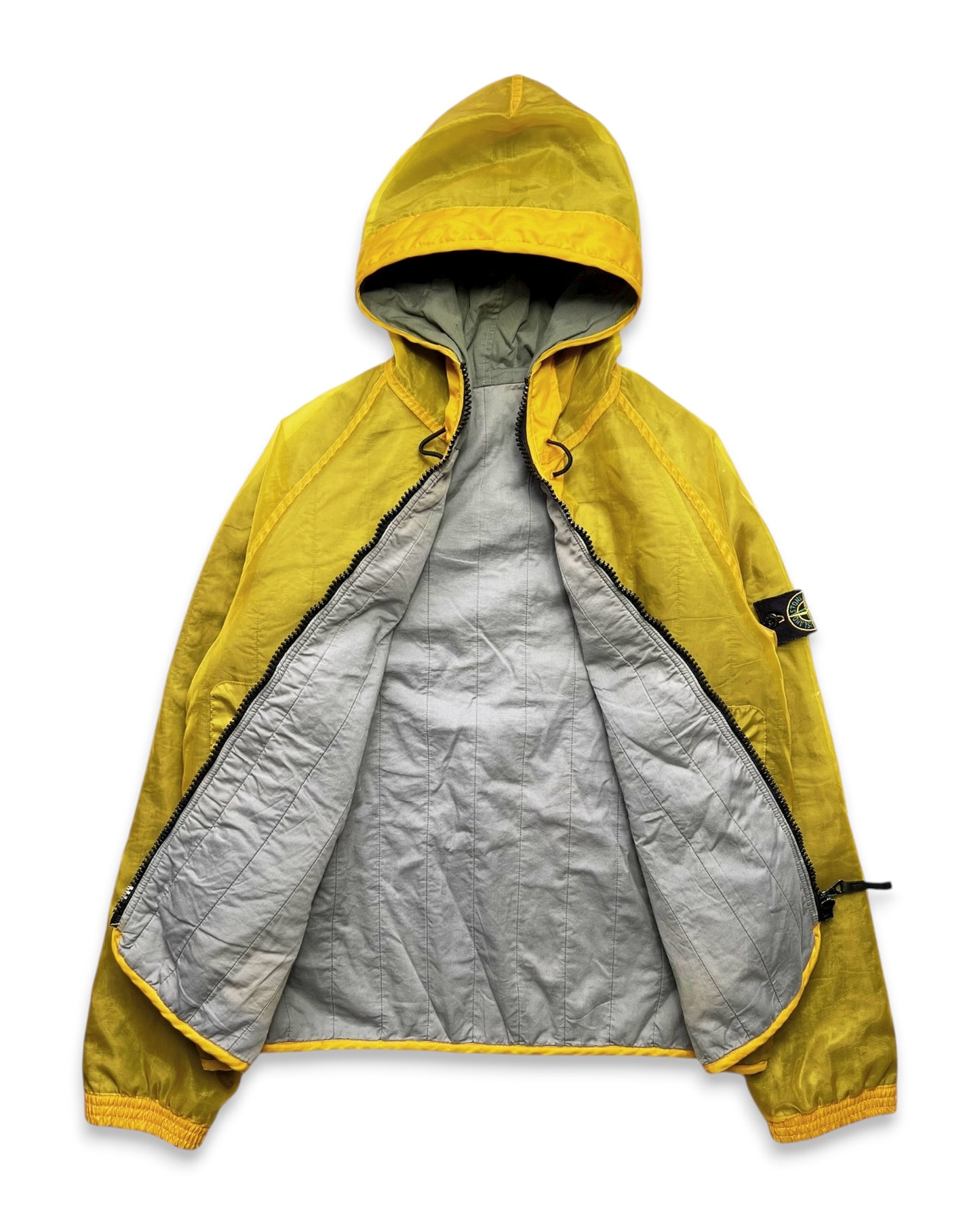AW03’ Stone Island Bright Yellow Padded Monofilament