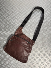 Load image into Gallery viewer, Early 2000&#39;s Miu Miu Brown Leather Cross Body Side Bag