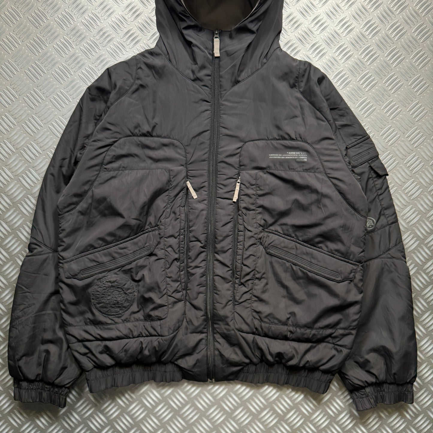 Early 2000’s Analog Multi Pocket Padded Jacket - Extra Large