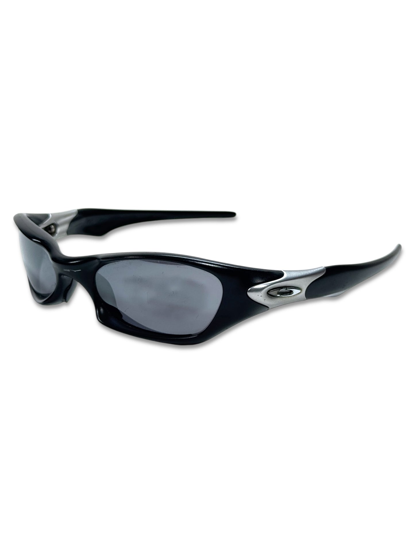 Oakley Jet Black/Silver Valve Sunglasses