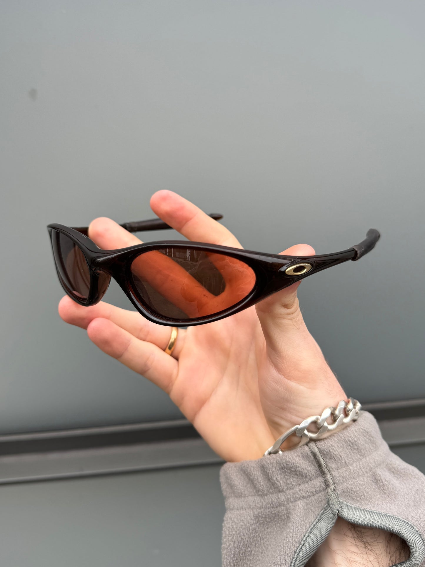 1990’s Oakley Minute Dark Brown Sunglasses
