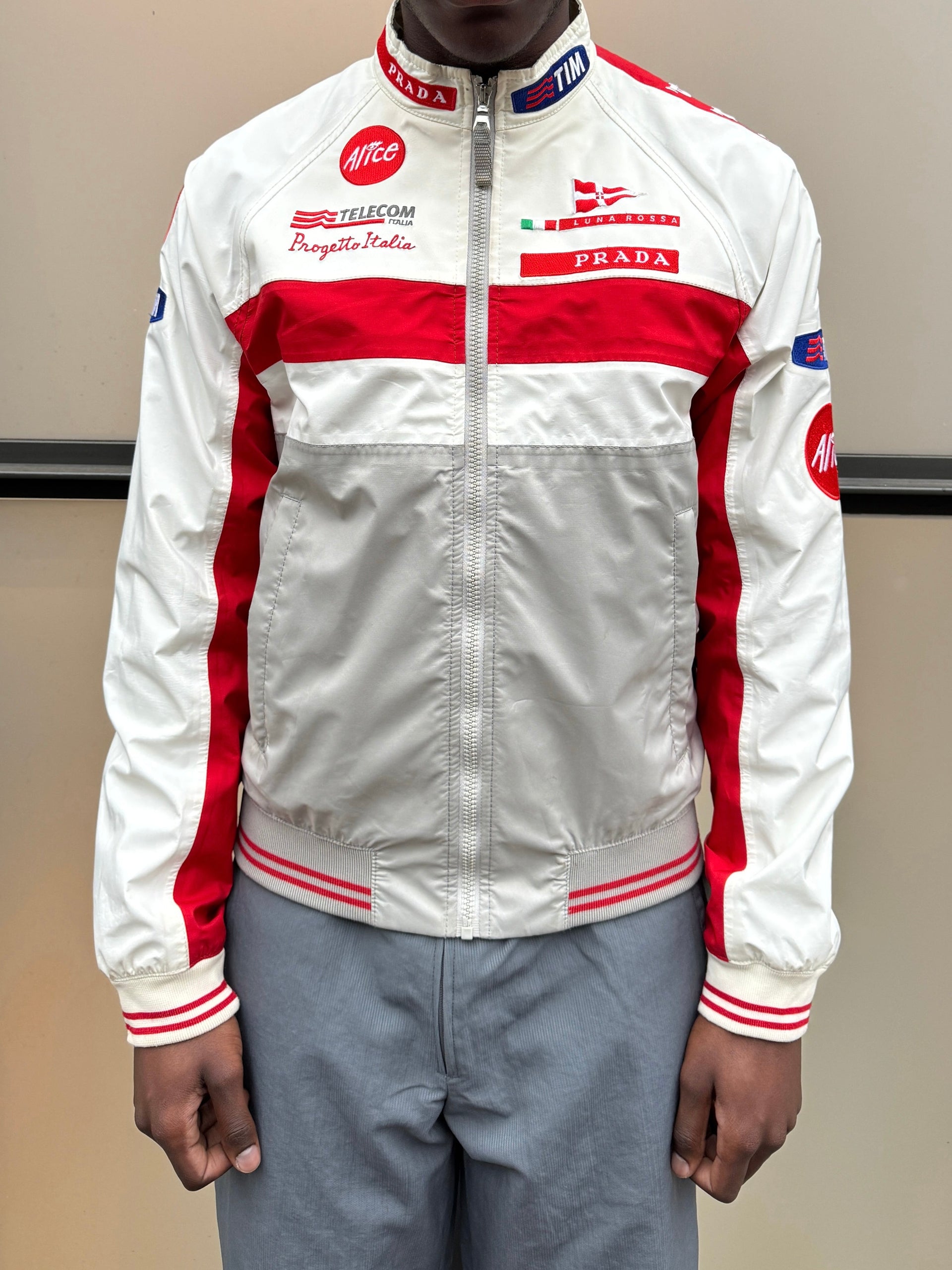 2003 Prada Luna Rossa Challenge Track Jacket Medium