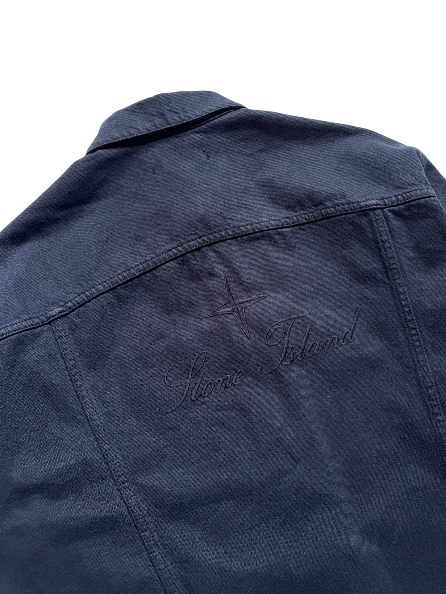 Stone Island x Supreme Bull Denim TC Jacket