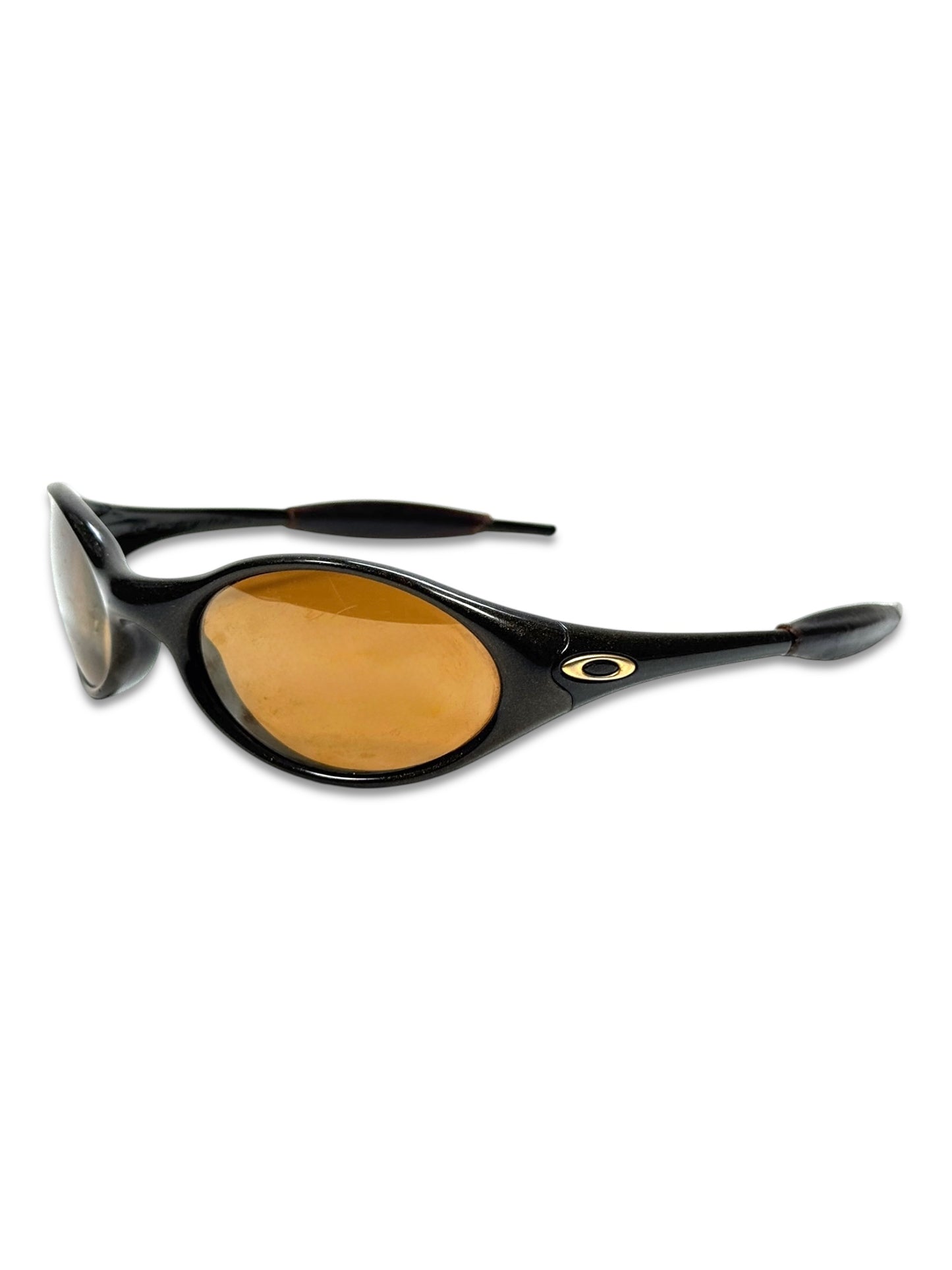 Oakley Dark Brown Straight Jacket Sunglasses