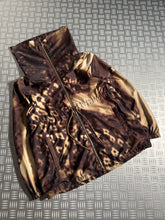 Load image into Gallery viewer, Prada Leopard Print Exaggerated Collar Jacket