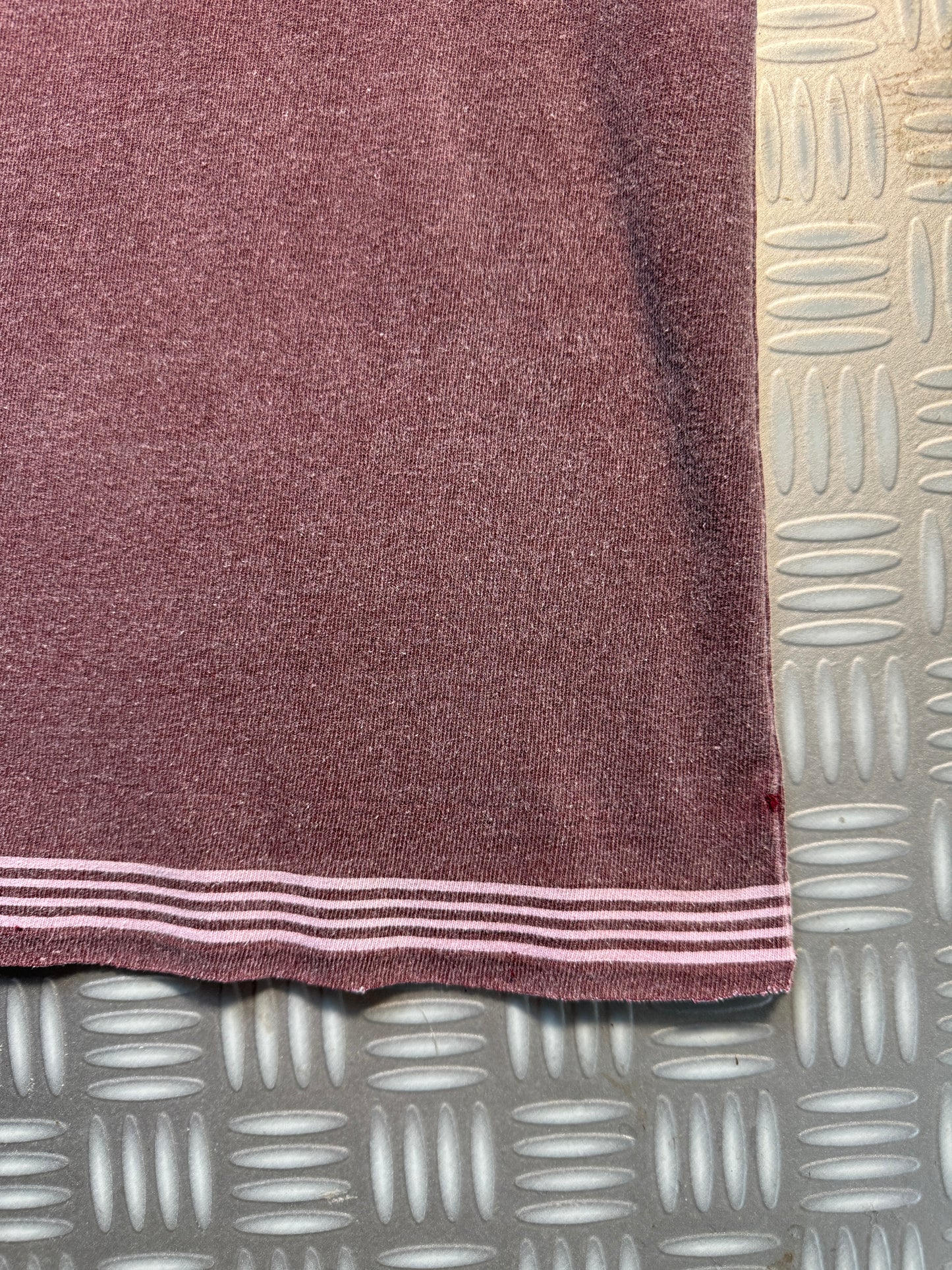 1980’s Stone Island Spellout Burgundy Tee