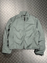 Charger l&#39;image dans la galerie, Prada Sport Baby Blue/Turquoise Crinkle Stitch Leather/Nylon Padded Jacket