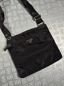 Early 2000's Prada Milano Black Cross Body Bag