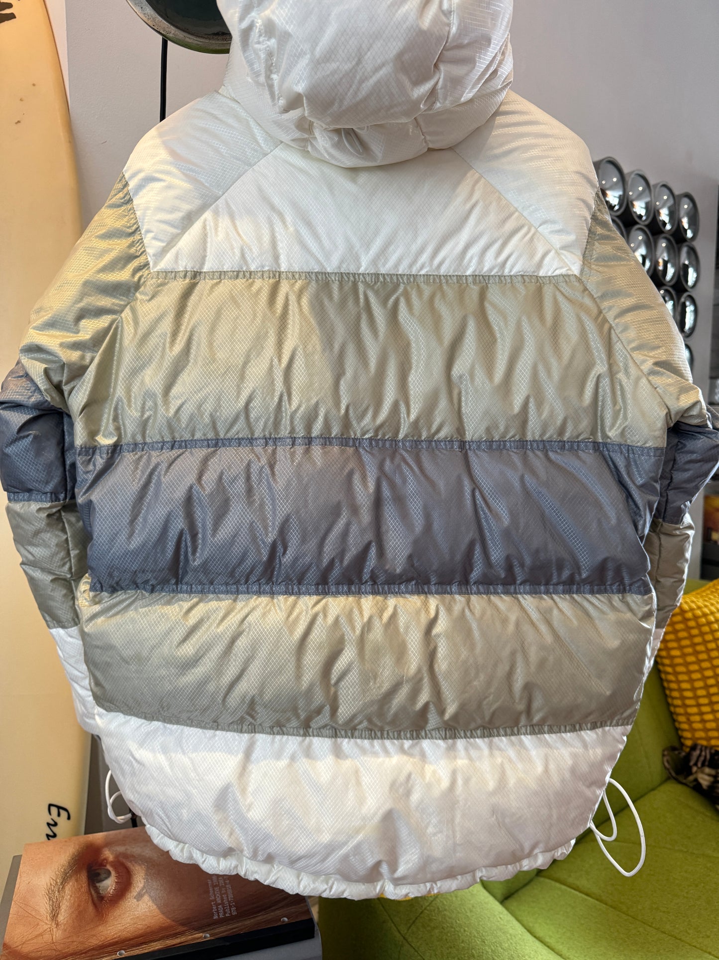 Early 2000’s Nike Reversible Rip-Stop Nylon/Fleece Puffer Jacket - Large / Extra Large