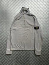 Carica l&#39;immagine nel visualizzatore di Gallery, Early 2000’s Stone Island Grey Quarter Zip - Medium