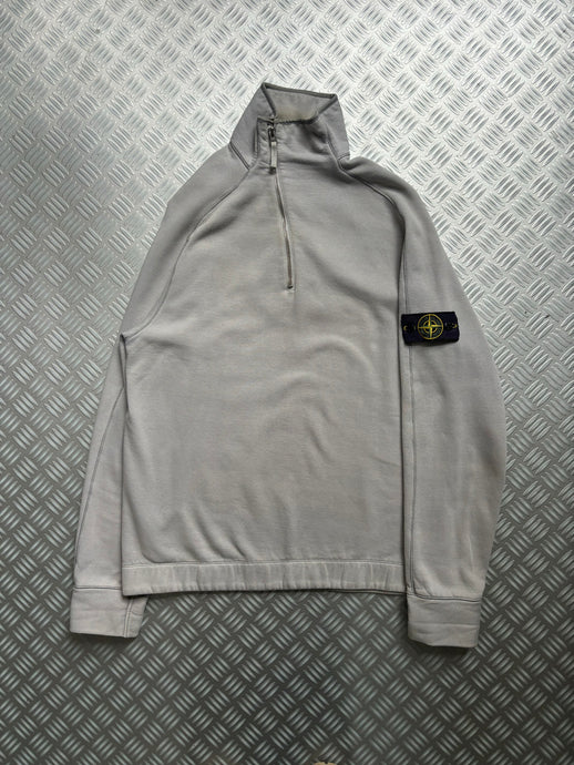 Early 2000’s Stone Island Grey Quarter Zip - Medium