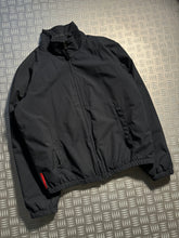 画像をギャラリービューアに読み込む, Early 2000’s Prada Sport Jet Black Padded Gore-Tex Jacket - Medium / Large