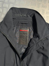 画像をギャラリービューアに読み込む, Early 2000’s Prada Sport Jet Black Padded Gore-Tex Jacket - Medium / Large