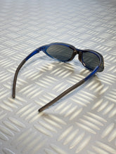 Load image into Gallery viewer, Early 2000’s Nike Tailwind Sapphire Blue/Yellow Sunglasses