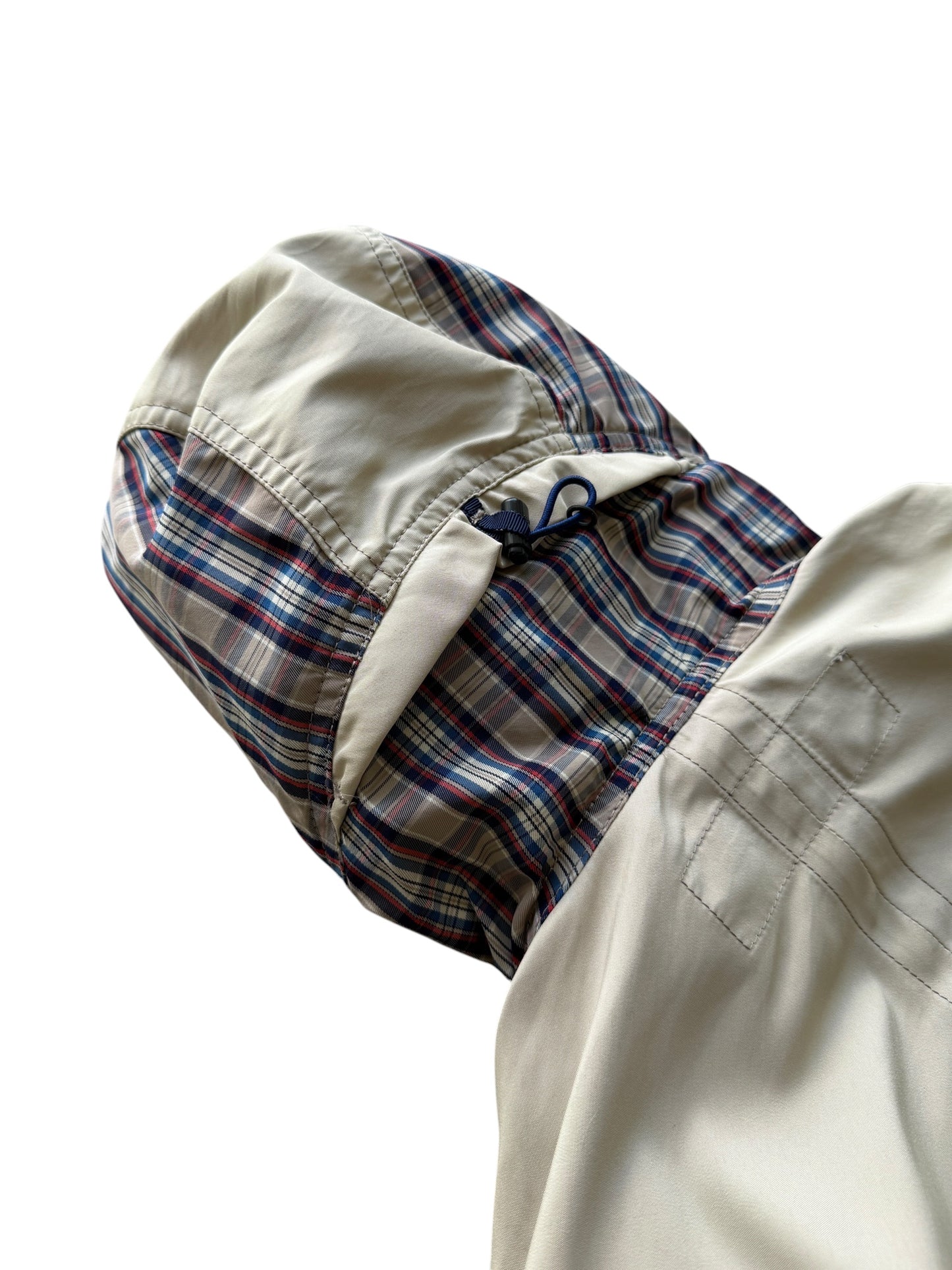 2012 Comme Des Garcons Plaid Hooded Jacket