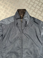 Carica l&#39;immagine nel visualizzatore di Gallery, Prada Sport Black Tab Reversible Padded Brown / Navy Jacket