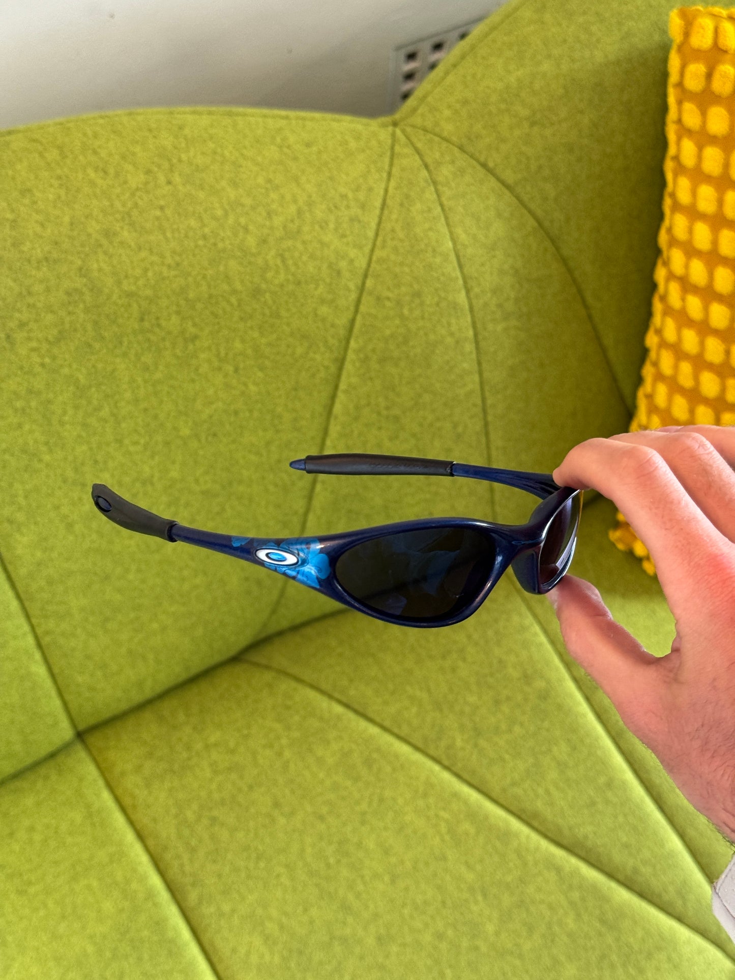 Oakley Royal Blue Floral Minute Sunglasses