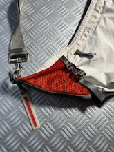 Load image into Gallery viewer, Early 2000&#39;s Prada Sport Orange / Ivory Mesh Cross Body Sling Bag