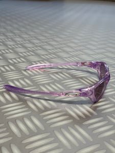 1999 Oakley Fate Transparent Lavender Sunglasses