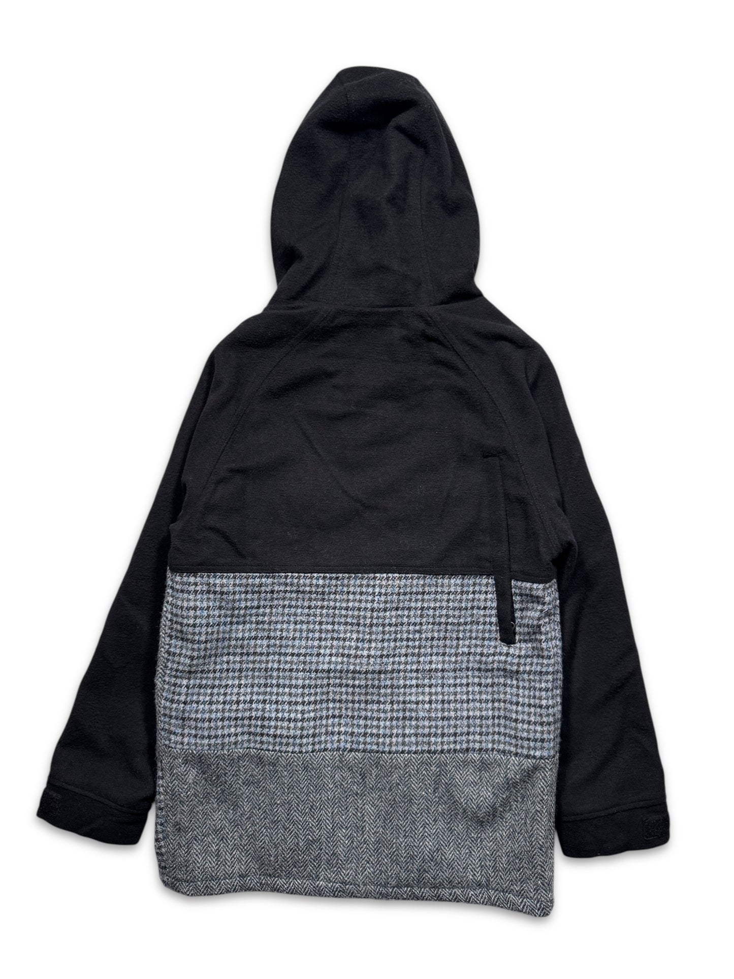 1998 Harris Tweed Split Panel Hooded Jacket