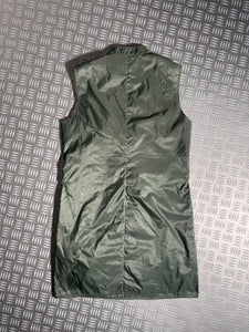 SS00’ Prada Sport 3M Reflective Light Emerald Nylon Dress