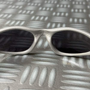 Oakley Minute Silver/Blue Sunglasses