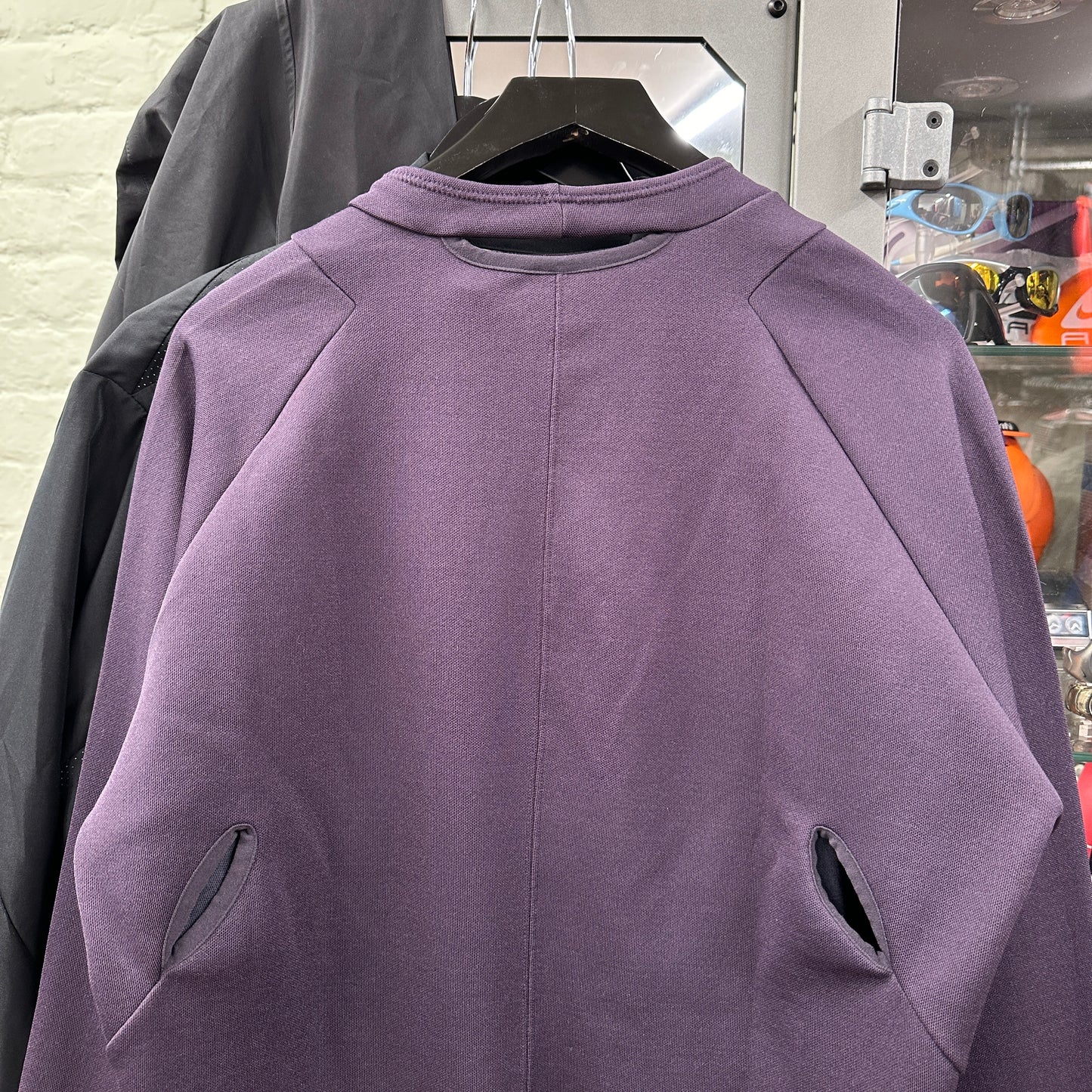 Nike 01 Code 'First Grade Tee Unit' Marino Wool Longsleeve Crewneck - Extra Large