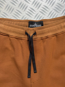 Stone Island Shadow Project Burnt Orange Cargo Shorts