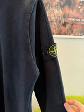 画像をギャラリービューアに読み込む, Early 2000’s Stone Island Jet Black 1/4 Zip - Medium / Large