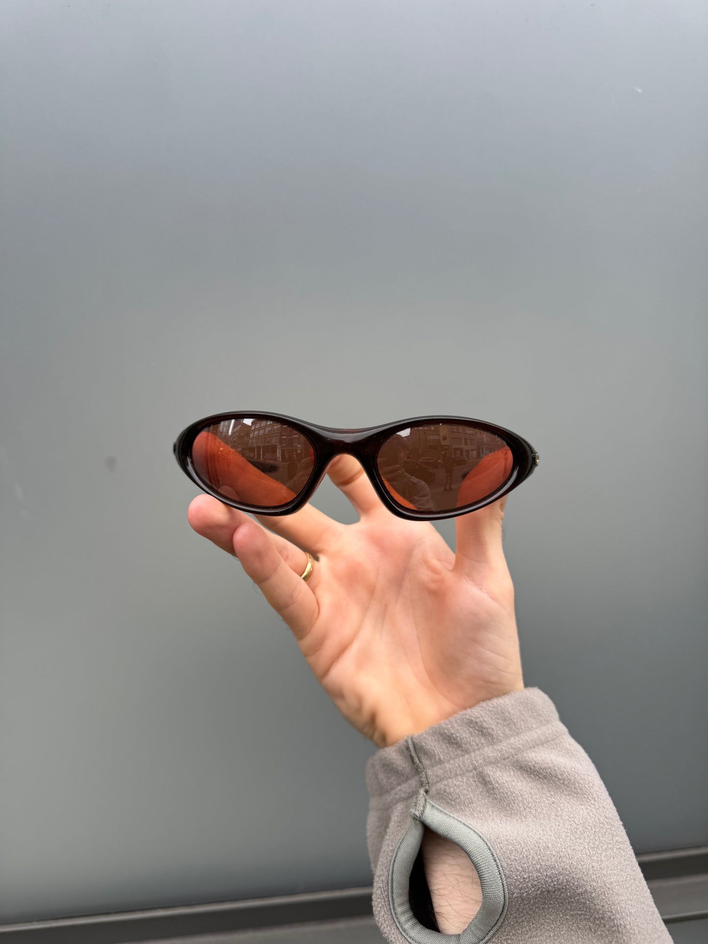 1990’s Oakley Minute Dark Brown Sunglasses