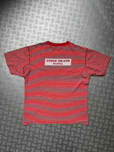 Stone Island Marina Striped Tee - Medium