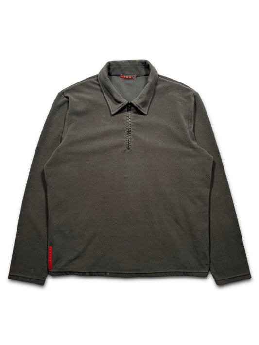 AW00’ Prada Sport Collared 1/4 Zip Fleece