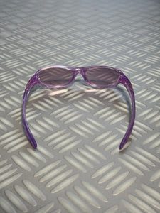 1999 Oakley Fate Transparent Lavender Sunglasses