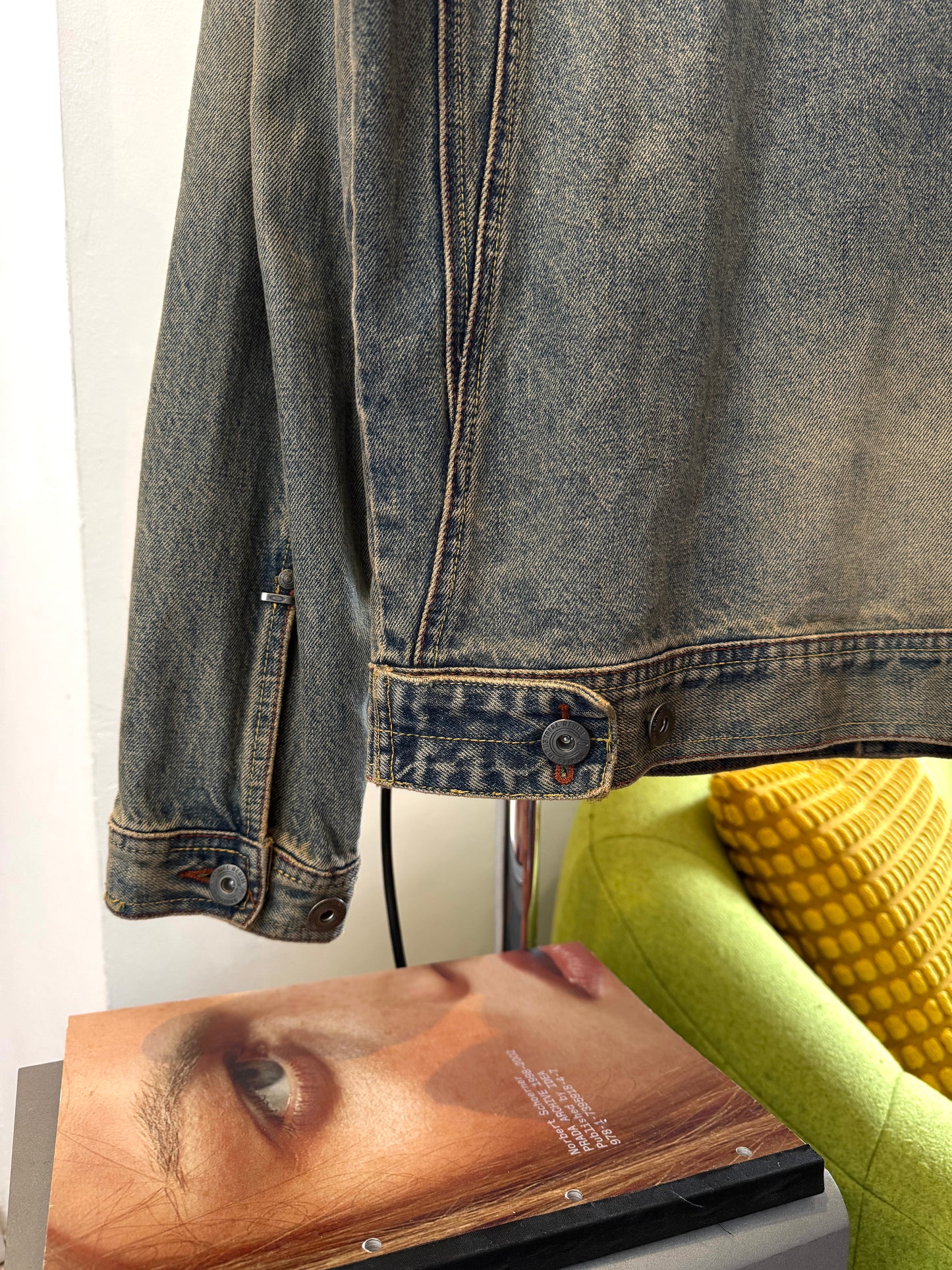 Early 2000’s Oakley X-Metal Reinforced Industrial Denim Jacket