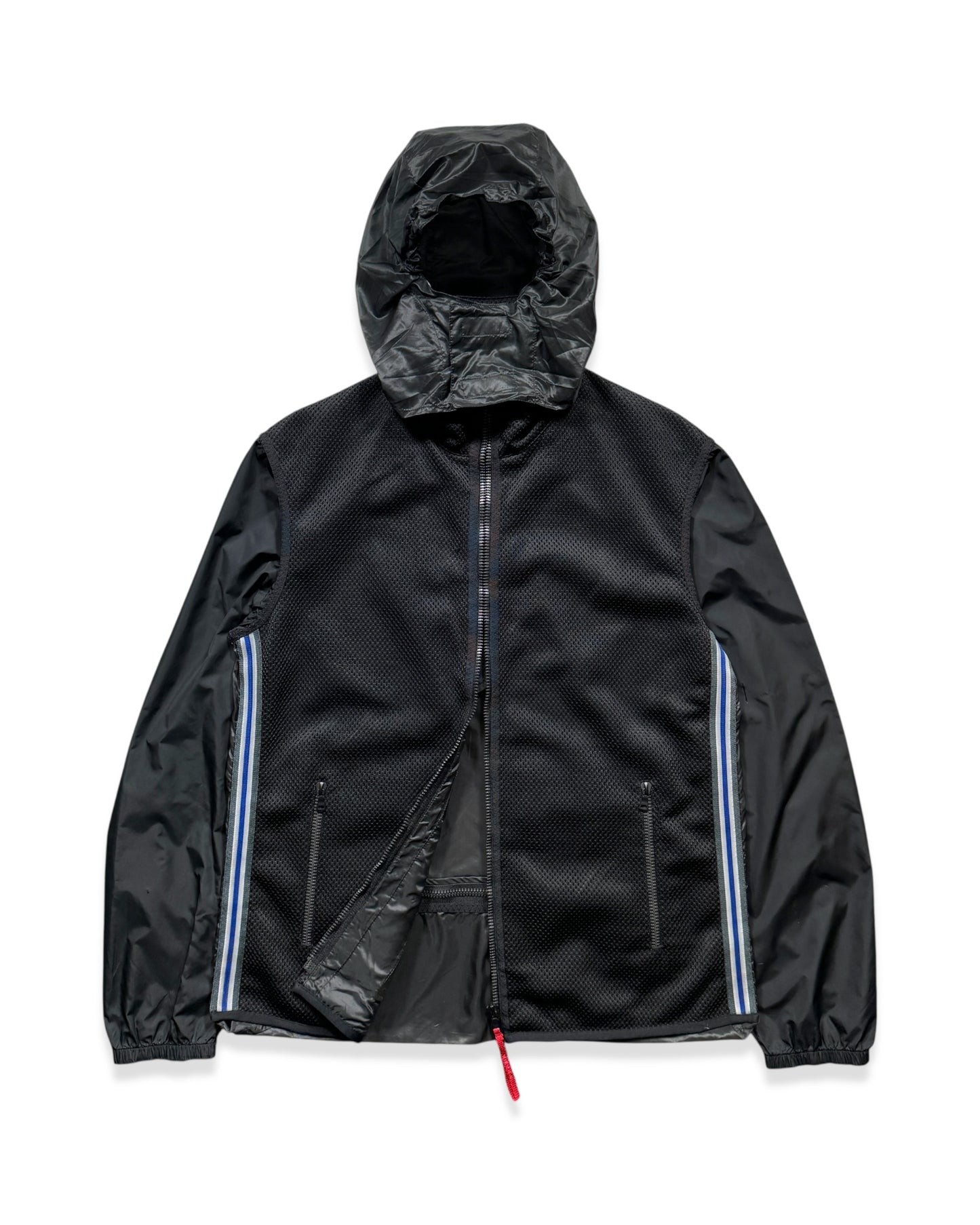SS00’ Prada Sport Semi-Transparent Back Heavy Duty Mesh Jacket