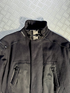 AW04’ Dolce & Gabbana Jet Black Bondage Jacket