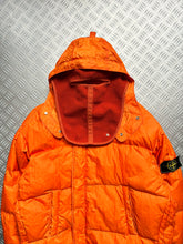 Charger l&#39;image dans la galerie, 1980’s Stone Island Bright Orange Balaclava Hood Ice Jacket