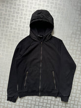 画像をギャラリービューアに読み込む, Early 2000’s Prada Black Tab Zipped Hoodie - Small / Medium