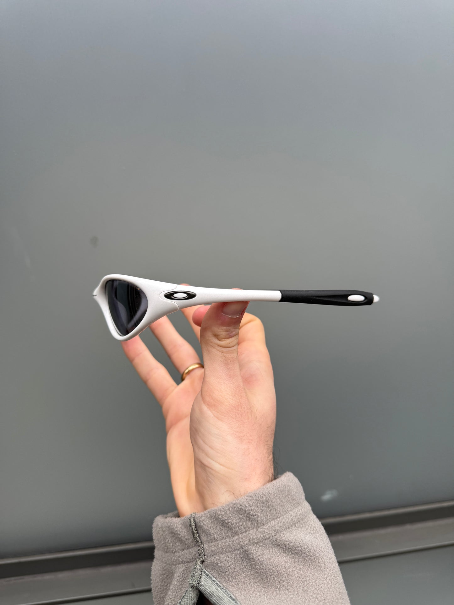 1990’s Oakley Minute Pure White Sunglasses