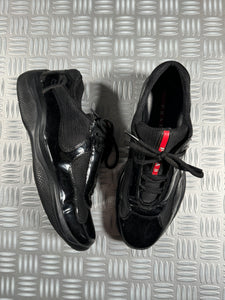 Prada Black Patent American Cups - UK8/8.5 / US9/9.5