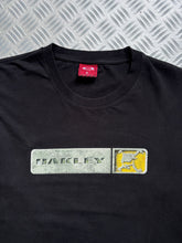 Load image into Gallery viewer, Early 2000’s Oakley Jet Black Spellout Longsleeve