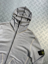 画像をギャラリービューアに読み込む, Early 2000’s Stone Island Balaclava Zipped Hoodie - Medium