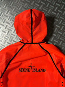 AW05' Stone Island Fluorescent Orange Reversible Jacket