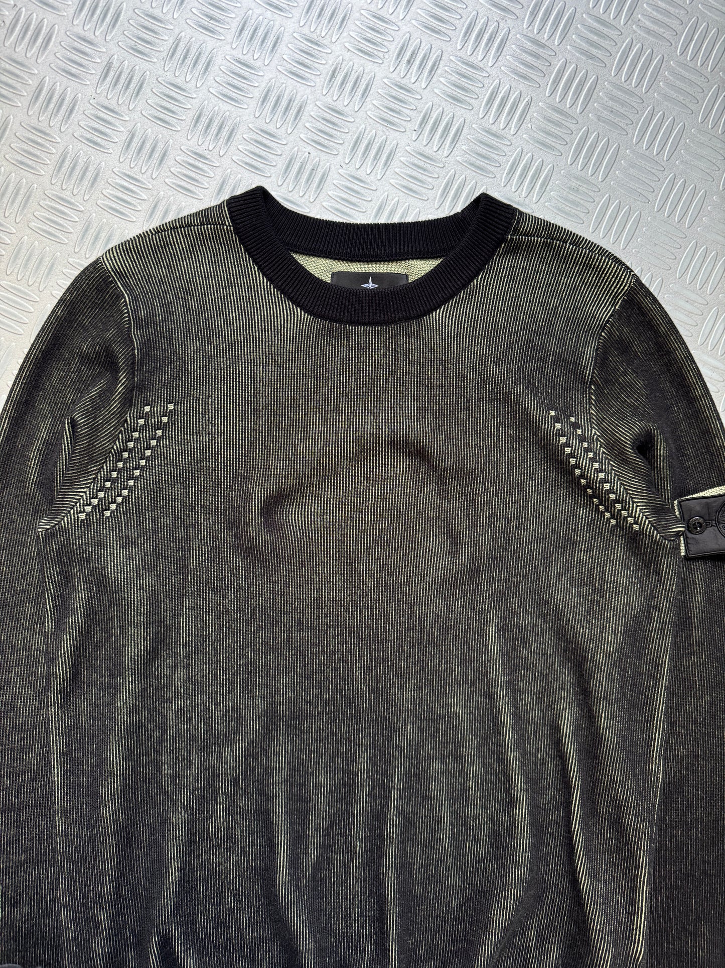Stone Island Shadow Project ‘Lenticular’ Knitted Crewneck - Medium