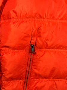 Prada Milano Bright Orange Nylon Puffer Jacket -