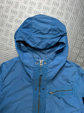 画像をギャラリービューアに読み込む, SS09’ Stone Island Bright Blue Spalmatura Hooded Jacket - Medium / Large