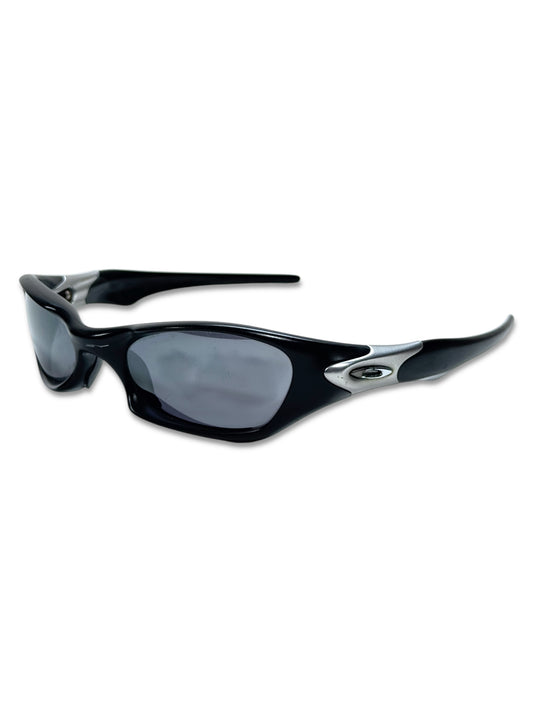 Oakley Jet Black/Silver Valve Sunglasses