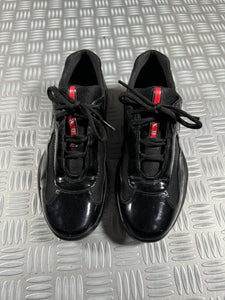 Prada Black Patent American Cups - UK8/8.5 / US9/9.5